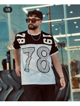 تیشرت یقه گرد سایز بزرگ کد 1516